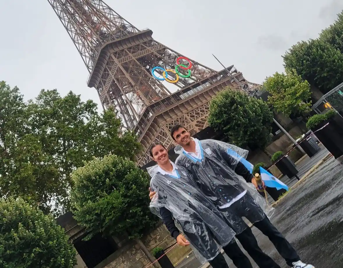 Eugenia Bosco y Mateo Majdalani debutan este sábado en Paris 2024.