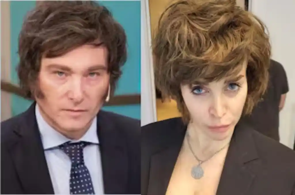 Fátima y Javier Milei