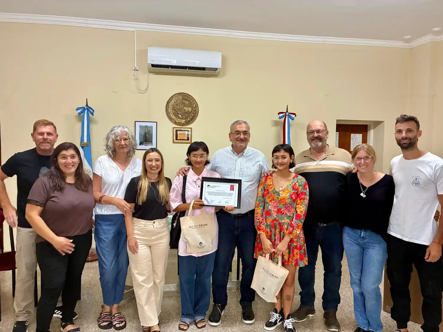 El Senado santafesino reconoció a Daiana y Carmina Gonella por su participación en producciones audiovisuales