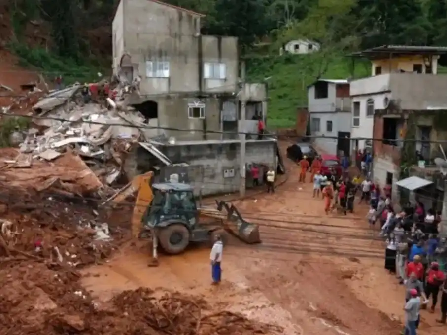 Inundaciones en Brasil.