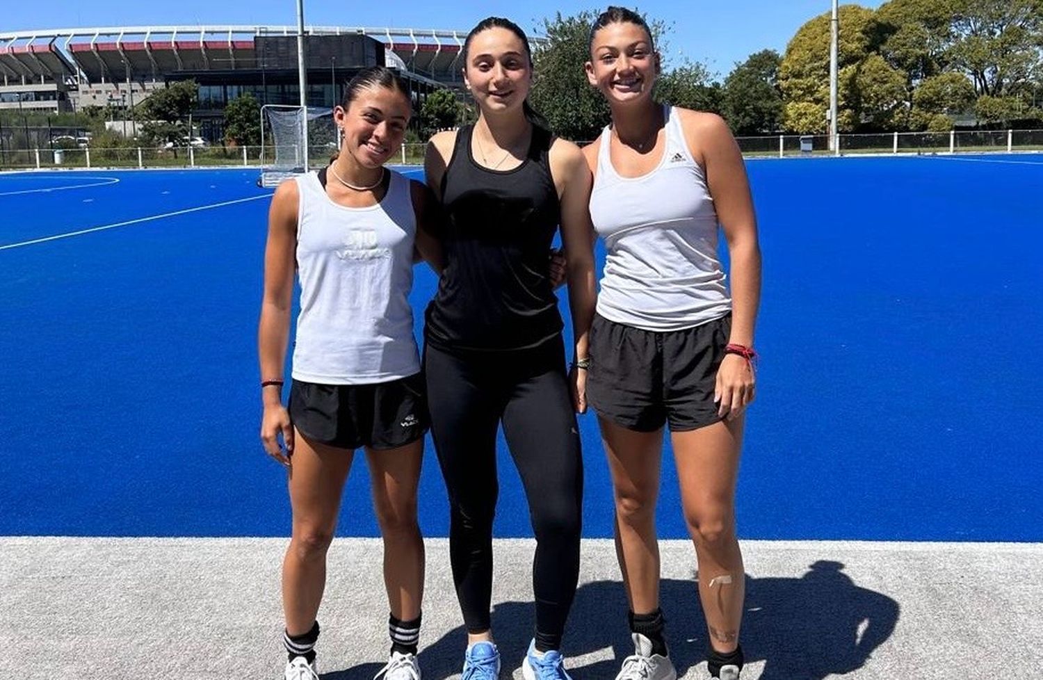 Pilar Robles, Catalina Bustillo y Dolores Segovia en el CeNARD.