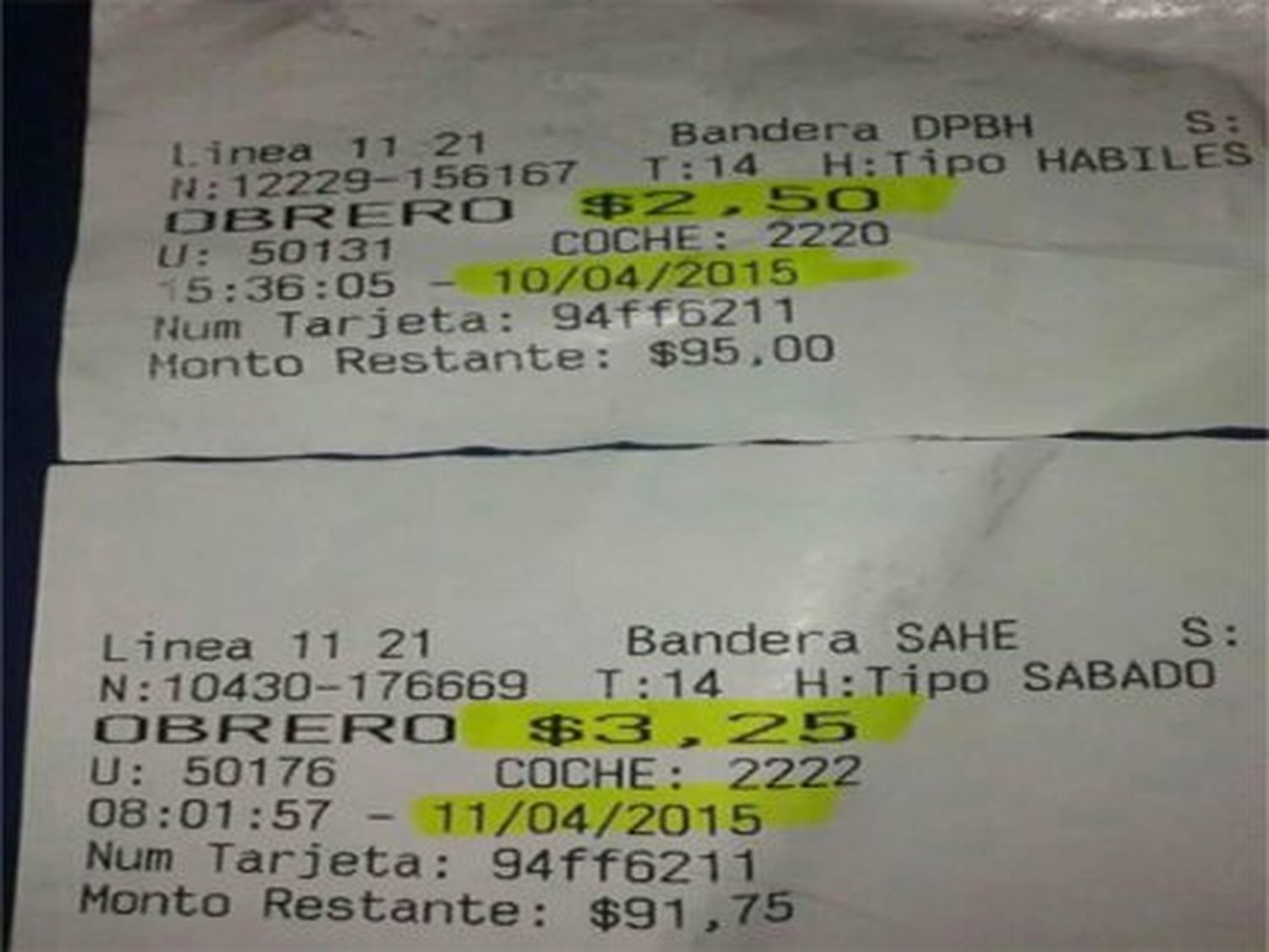Aumentó el pasaje de colectivo en Paraná