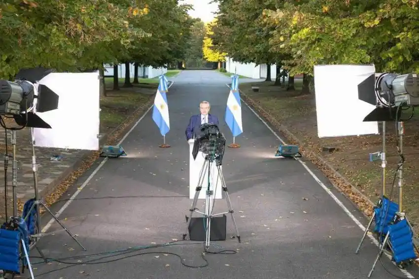 El presidente anunció que no se podrá circular entre las 24 y las 6