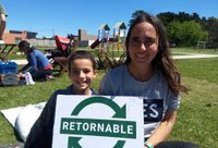 Los sábados se organizan hornadas de reciclaje en diferentes puntos de la ciudad