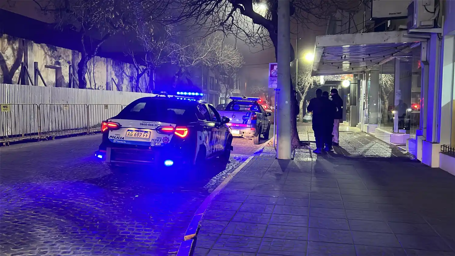 Robo en Zapateria Martita, en pleno centro de Rafaela | Crédito: RADIO RAFAELA