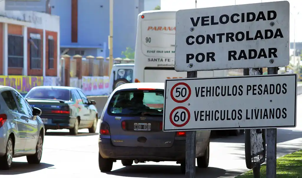 Seguridad Vial: bajaron un 34,5 % las infracciones constatadas por cinemómetros