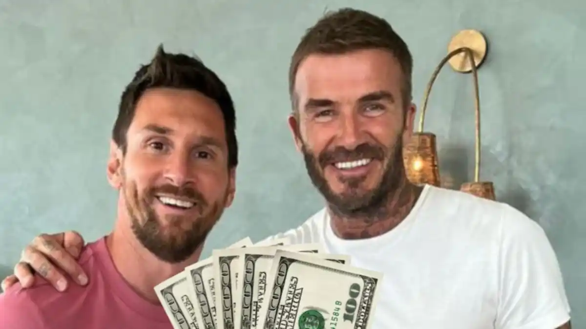 El exclusivo regalo de David Beckham a Lionel Messi: ¡una botella de vino que cuesta...!