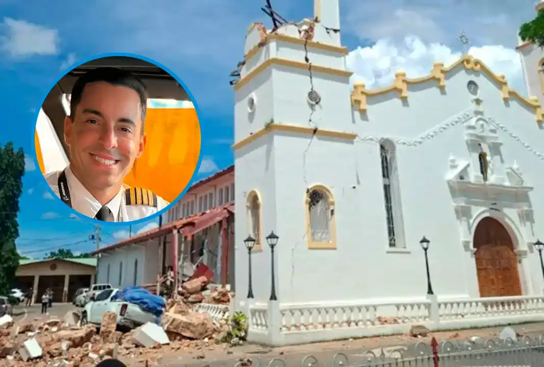 “Estamos bien, Dios es grande”: el mensaje del piloto necochense que vive en Panamá tras el terremoto