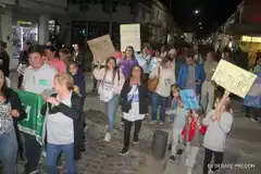 Masiva marcha en defensa de la educación pública