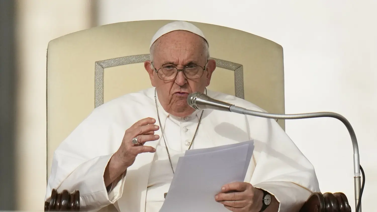 Papa Francisco exige “liberación sin condiciones de todos los secuestrados» en Colombia