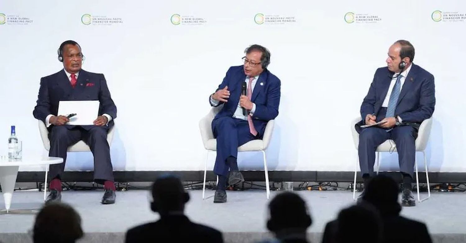 Petro expuso en la Cumbre para un Nuevo Pacto Financiero Mundial.