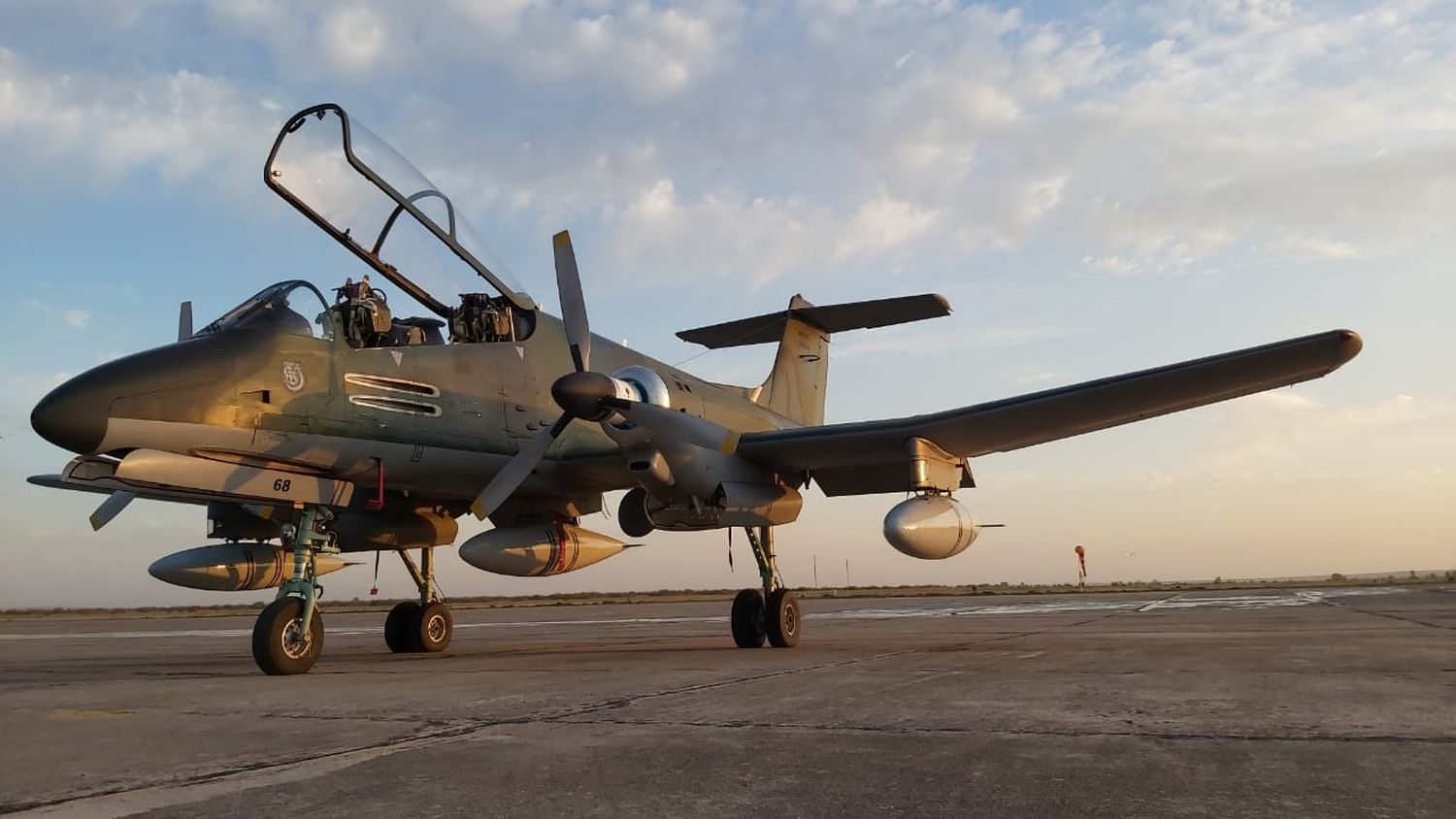 Navegación Final del IA-58 Pucará: Escuela de Aviación Militar, Córdoba