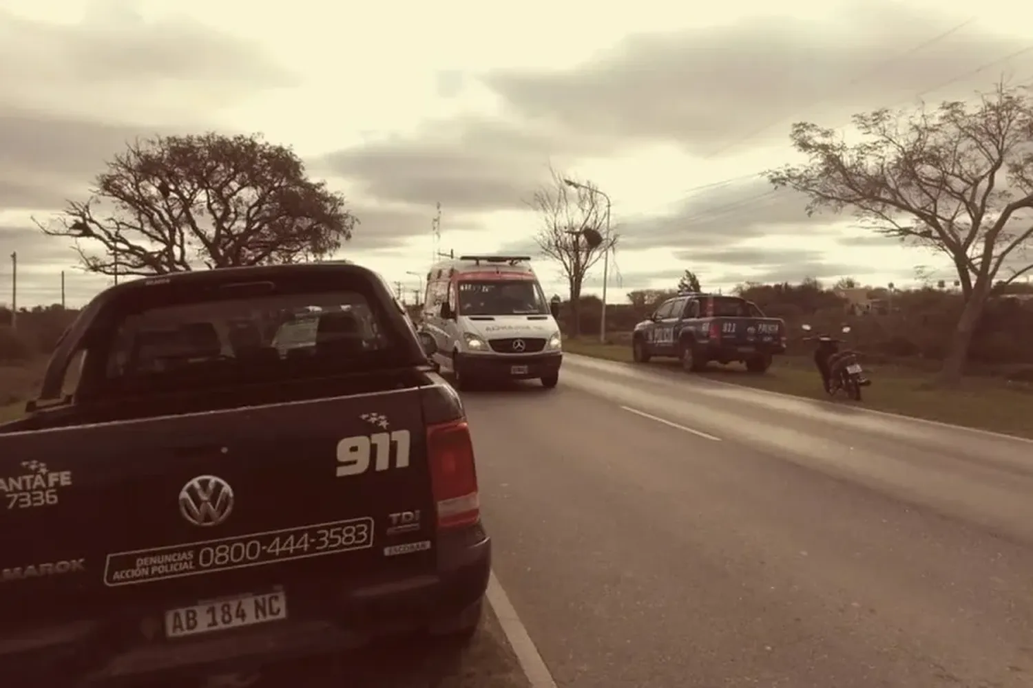 Accidente fatal en Coronda: un hombre falleció este lunes tras un choque entre dos motos