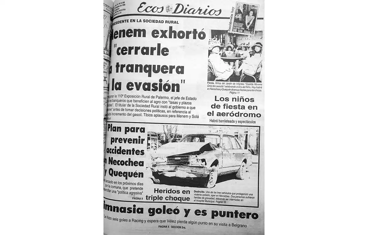Domingo 11 de agosto de 1996