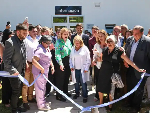 Se inauguró  el nuevo sector del Hospital Sayago, en el norte de la ciudad de Santa Fe