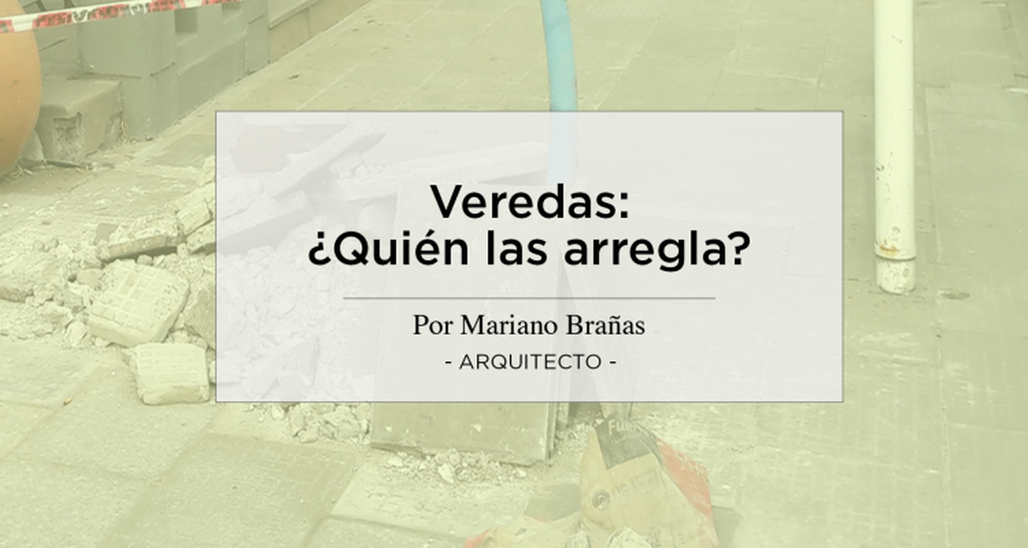 Veredas: ¿Quién las arregla?