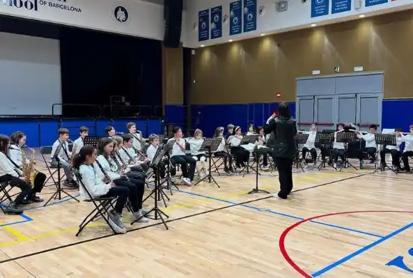 El colegio tiene su propia banda de música conformada por estudiantes