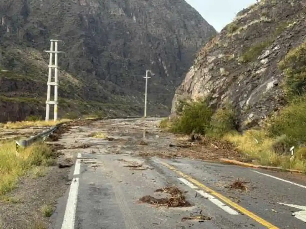 Fuerte tormenta azotó Mendoza: aludes, rutas cerradas y decenas de personas varadas