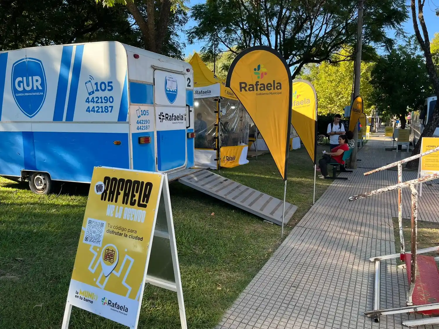 La Muni en tu Barrio se traslada al barrio Antartida Argentina