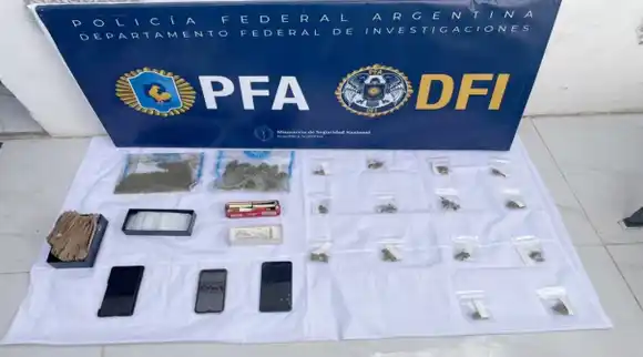 La Policía Federal desactivó una red narco que operaba por mensajería en Concordia