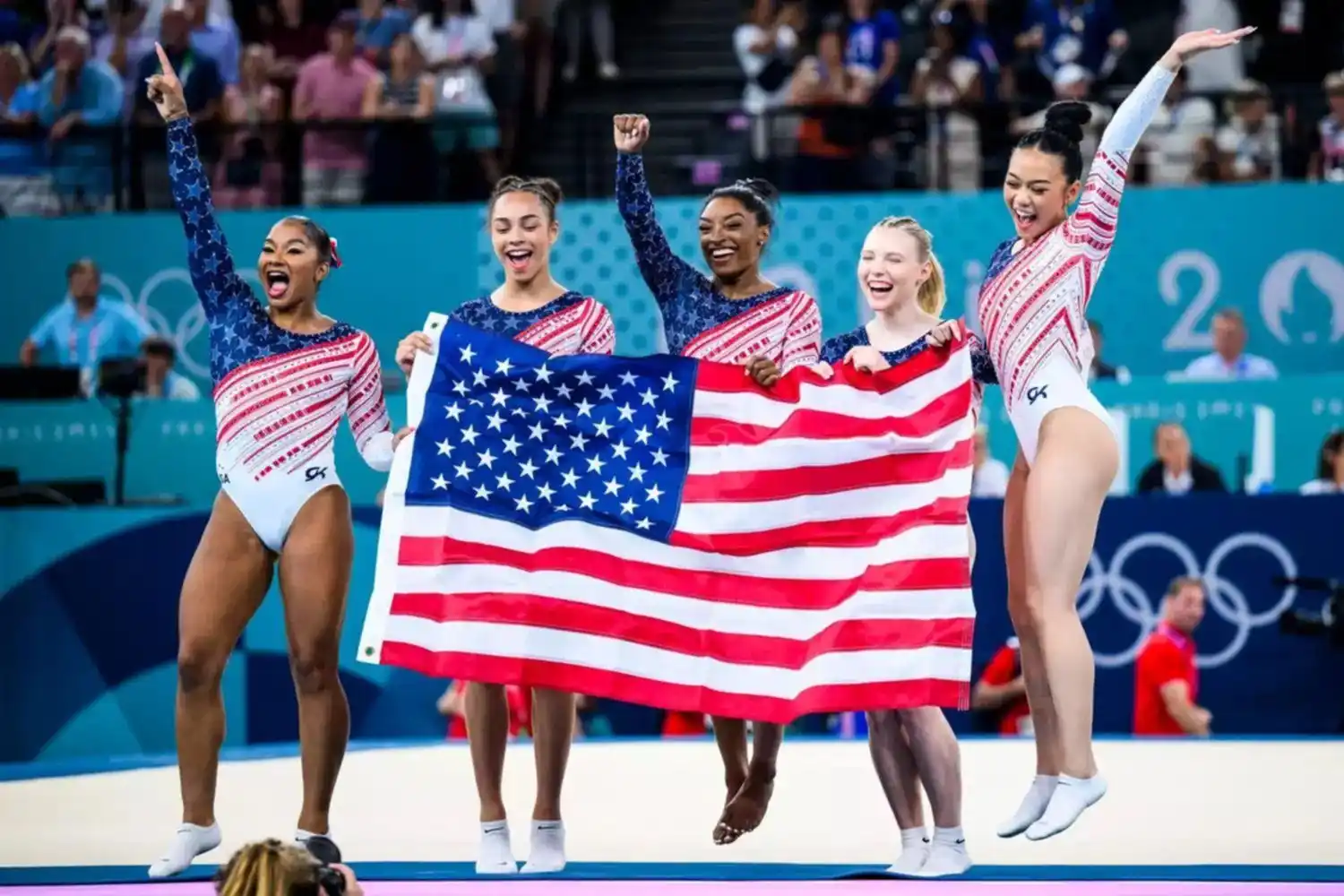 Simone Biles revela el nombre "real" del equipo de gimnasia de EE. UU. ¿En qué se basaron?