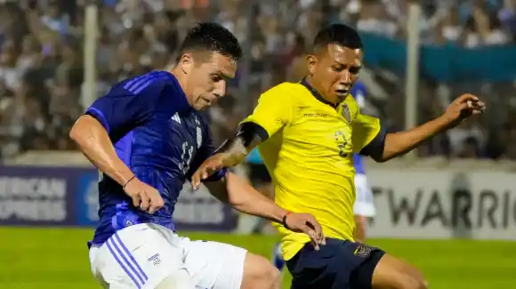 La Selección Argentina Sub 23 goleó a Ecuador en la antesala del Preolímpico