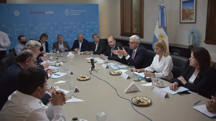 Domínguez confirmó el abastecimiento de carne para el mercado interno