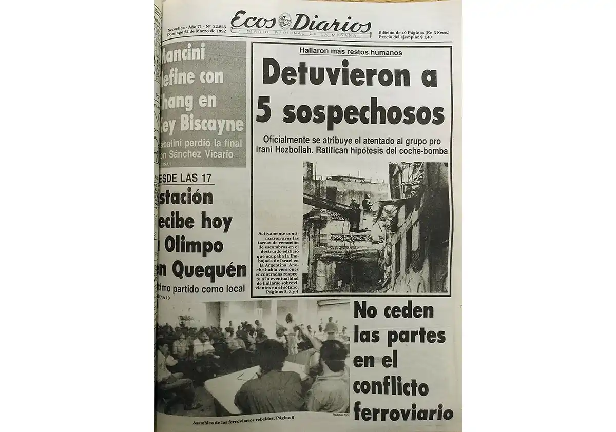 Lunes 23 de marzo de 1992