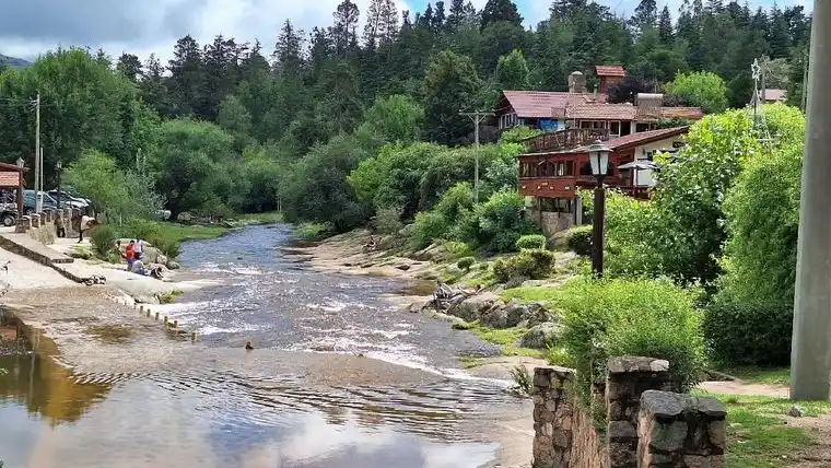 La Cumbrecita, único pueblo peatonal de Argentina. (Foto: Cadena 3)