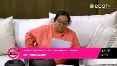 María Etcheber y las energías positivas