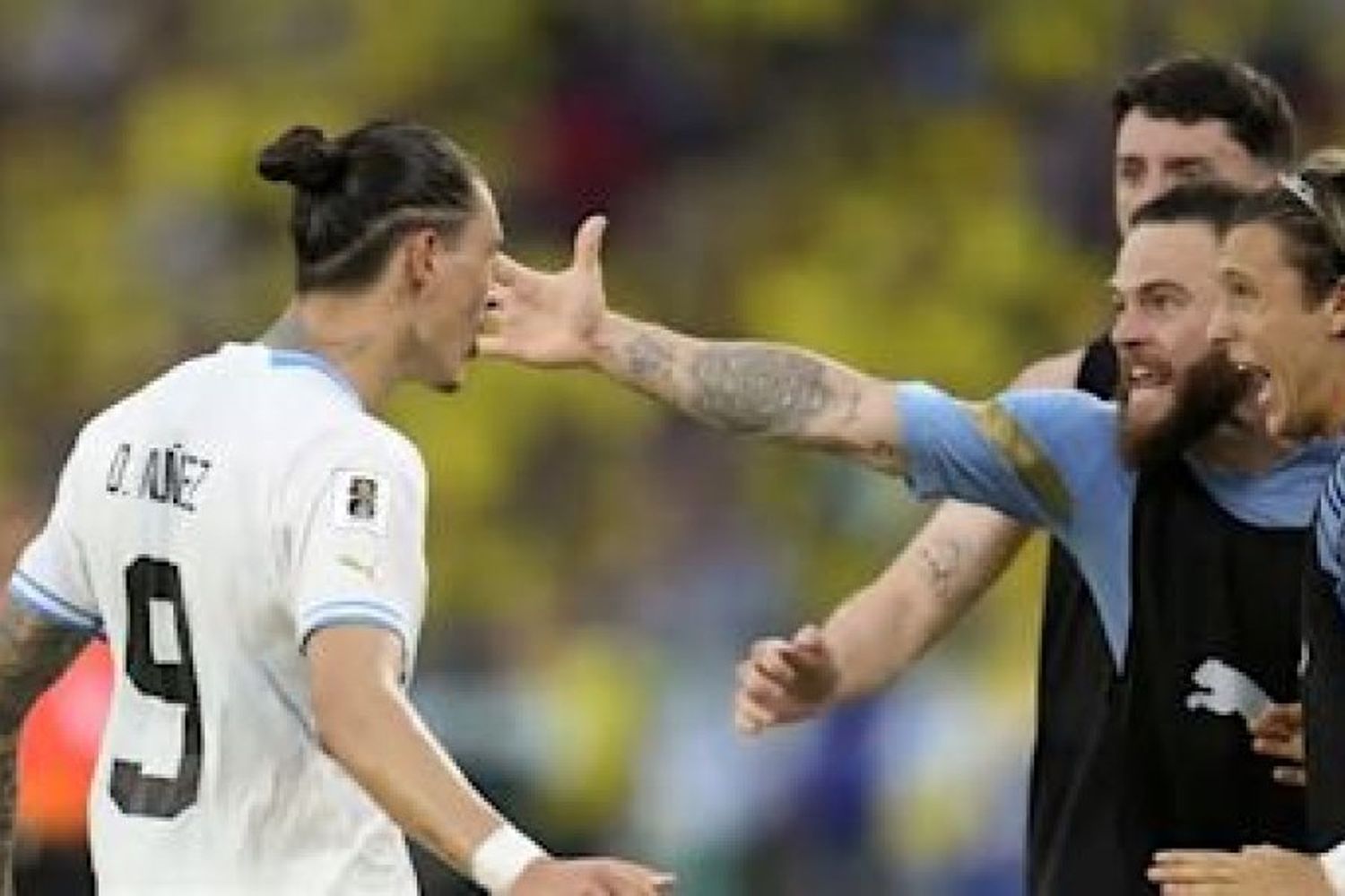 Uruguay le ganó a Brasil después de 22 años