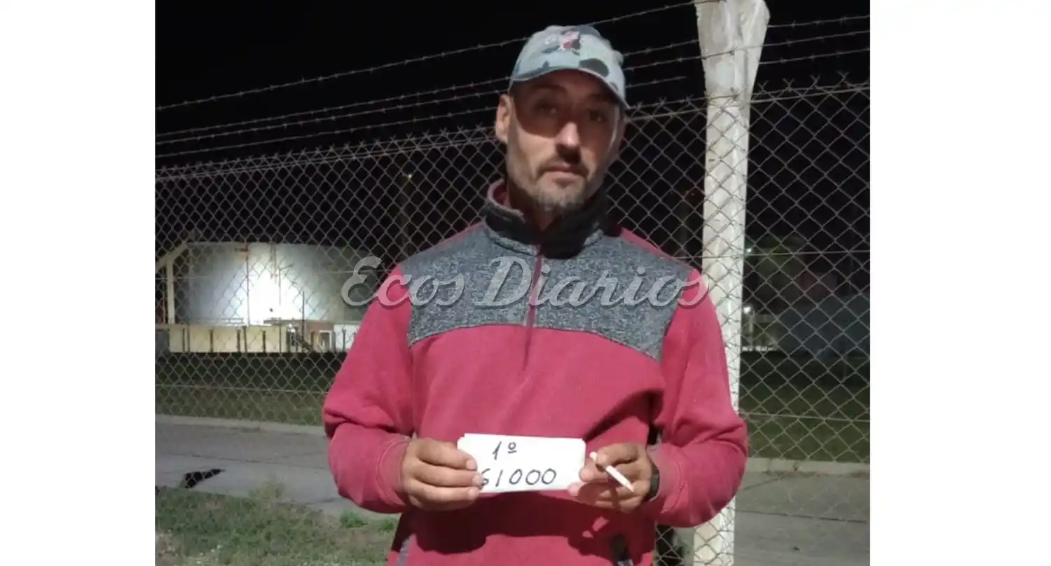 El ganador Daniel Paolini