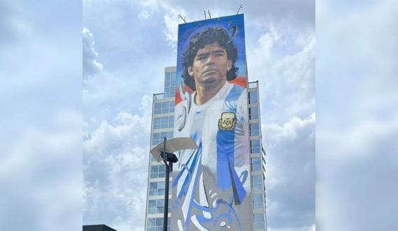 Argentina es una galería maradoniana a cielo abierto
