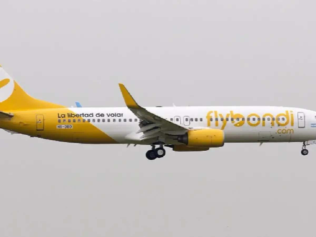 Flybondi: falló un motor en un vuelo de prueba en Córdoba