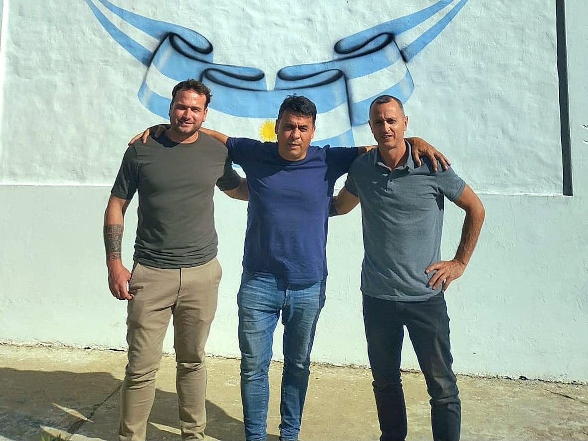 Visita del candidato a diputado nacional Andrés Lauman