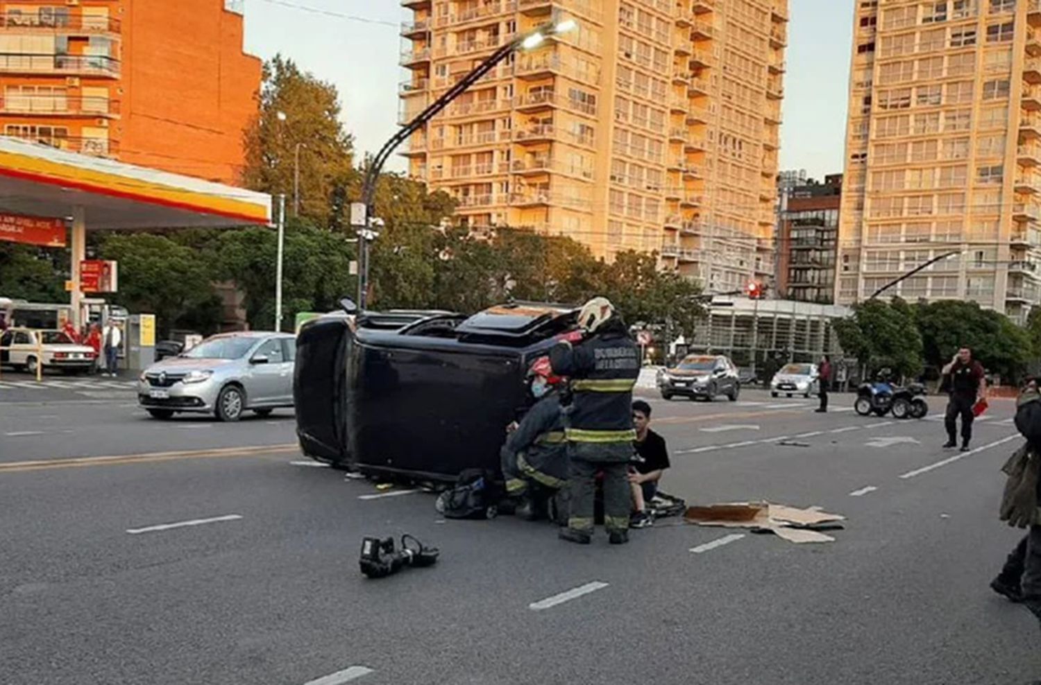 Detuvieron al conductor alcoholizado que chocó y le sacarán licencia
