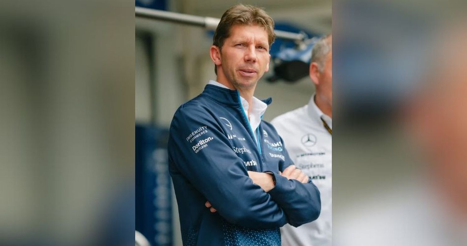 El jefe del equipo Williams, James Vowles