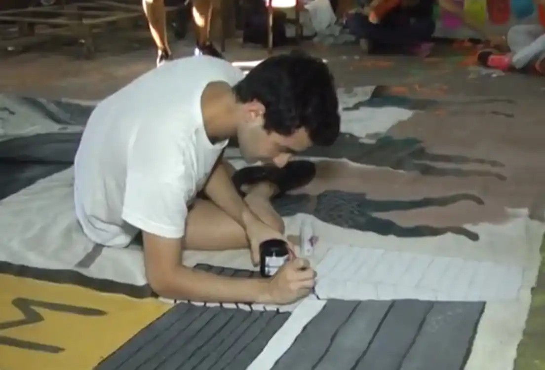 La agrupación "Abcaweikos" se prepara para la Farándula 2018