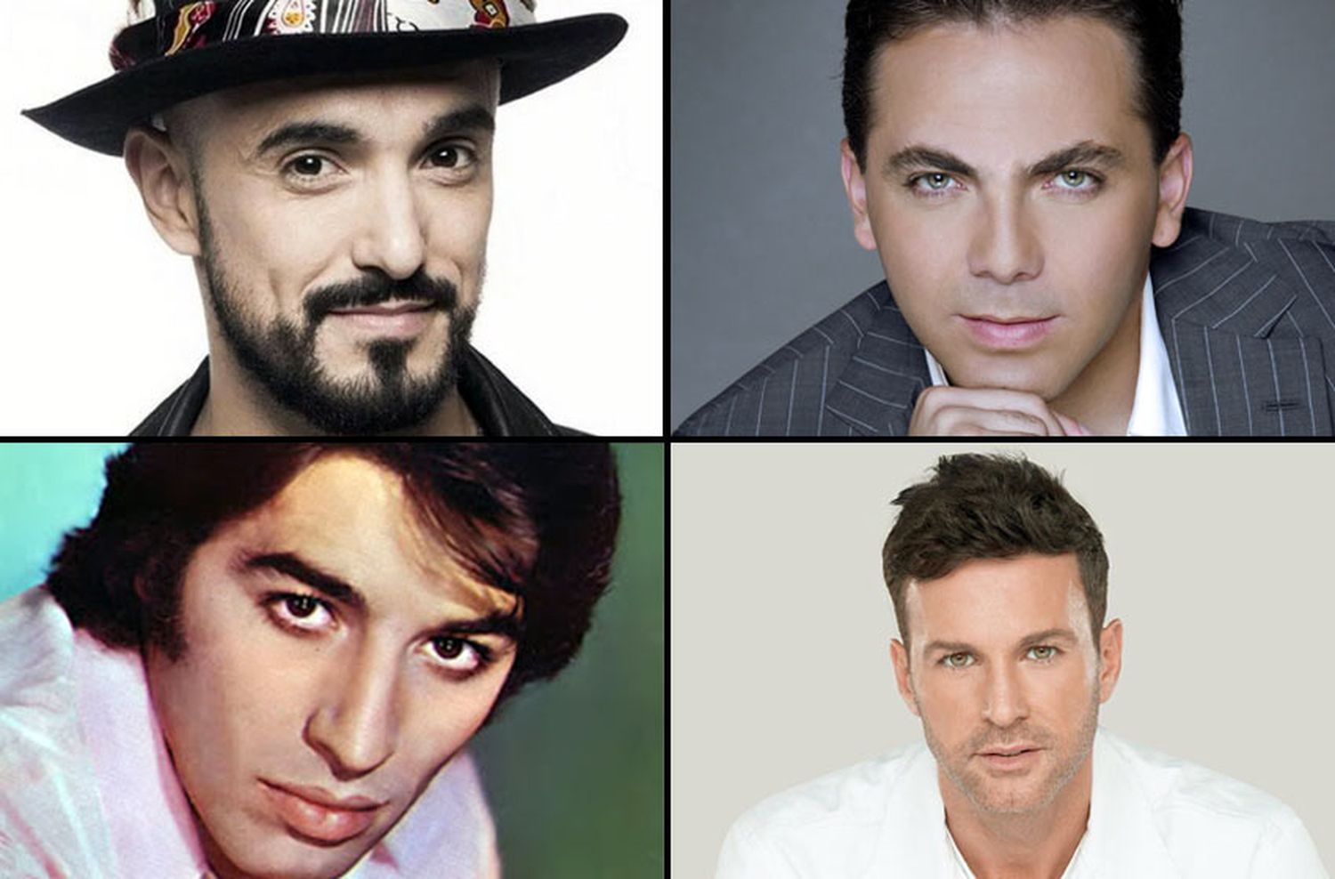 Abel Pintos, Axel y Cristian Castro, a dúo con Sandro