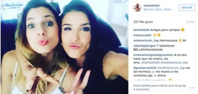 Andrea Rincón ya se consuela en los brazos de otra mujer