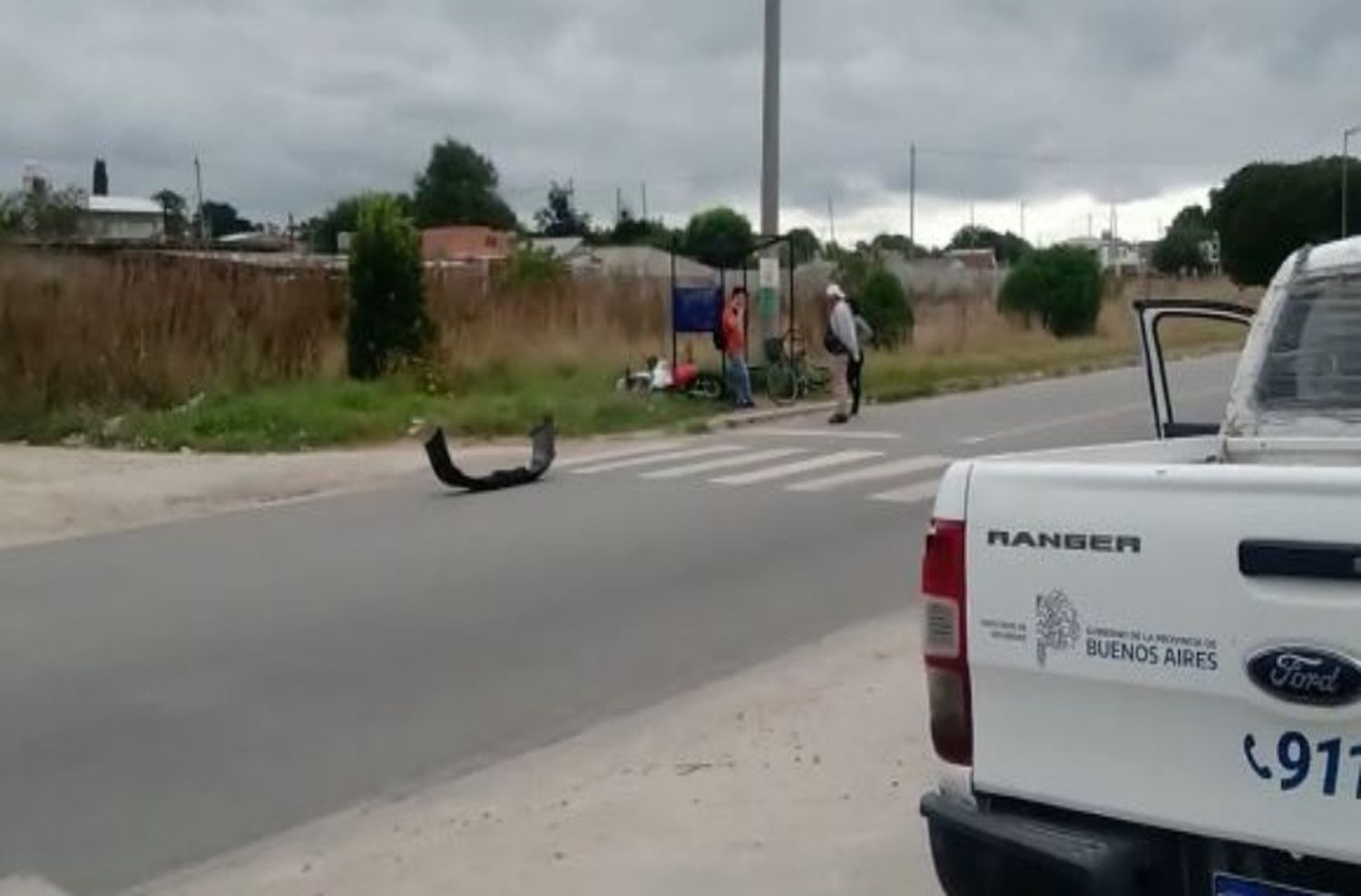 Una niña de 10 años resultó hospitalizada tras un accidente de tránsito