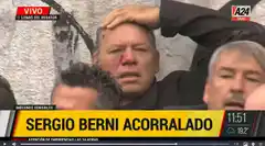 Sergio Berni fue brutalmente agredido a piñas y piedrazos por compañeros del chofer asesinado en la Matanza