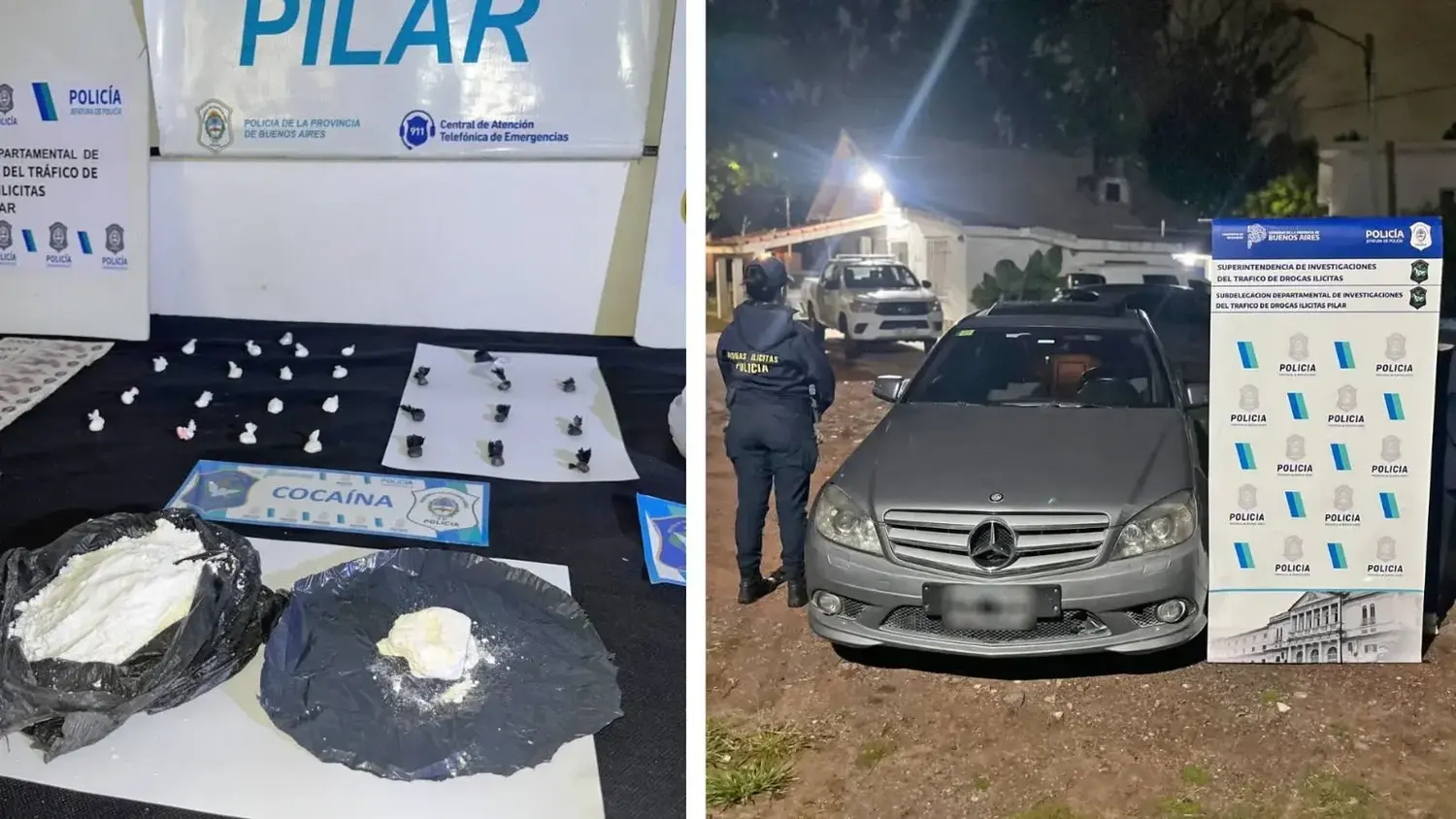 Operativo Policial en Villa Astolfi