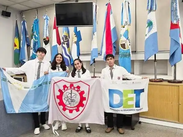 Estudiantes de escuelas técnicas de Formosa 
se destacaron en las olimpíadas nacionales