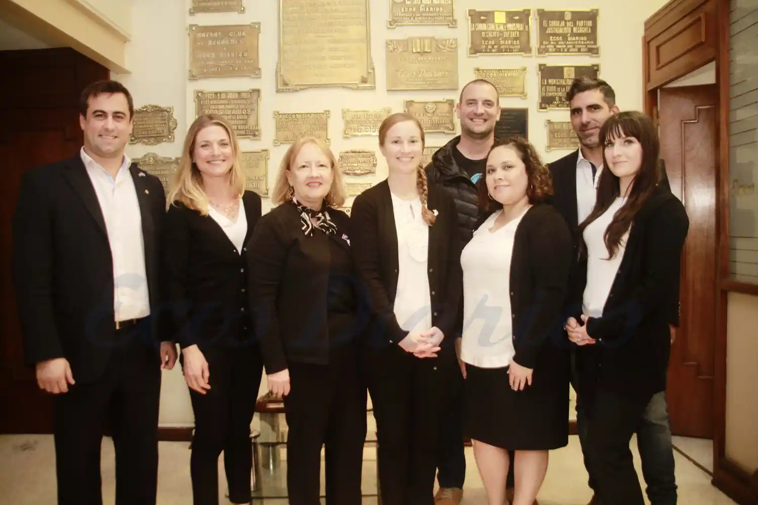 Jóvenes de Oregon llegaron a Necochea, en el marco de un viaje de intercambio rotario
