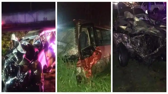 TRES MUERTOS Y 12 HERIDOS: choque múltiple en la Autopista Regional del Centro