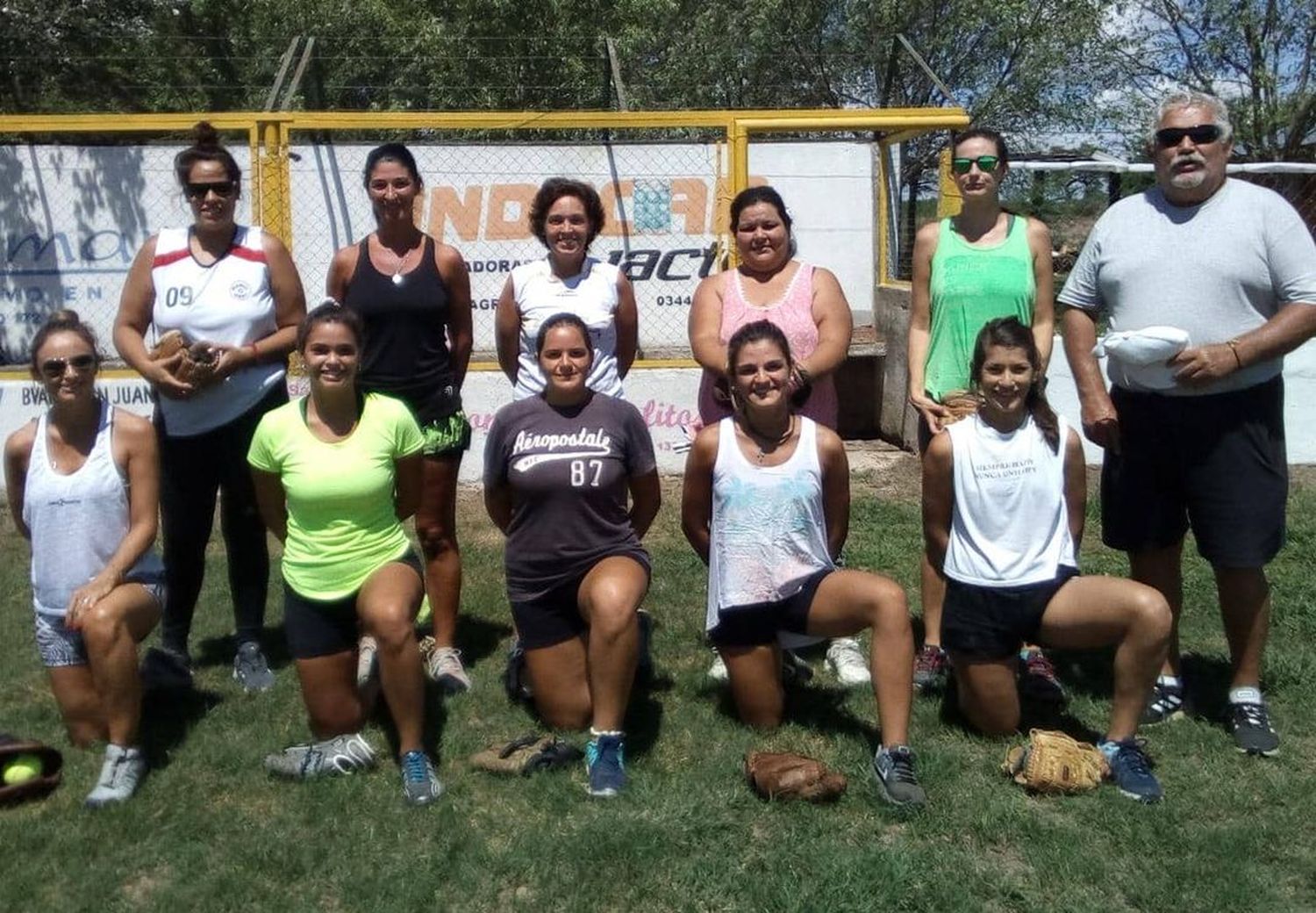 Sóftbol: incremento de la actividad en el Complejo "La Olla"