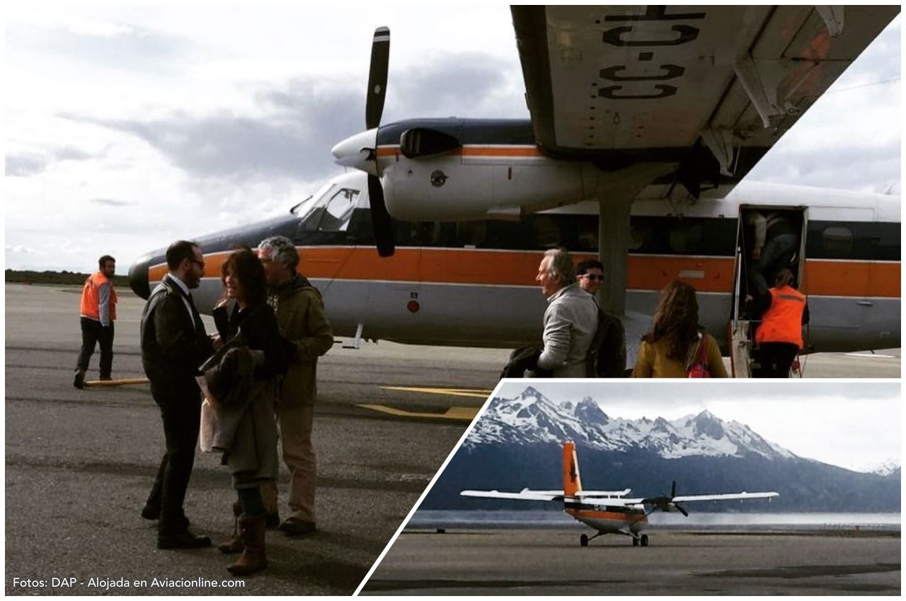 DAP inauguró sus vuelos de temporada entre Ushuaia y Punta Arenas