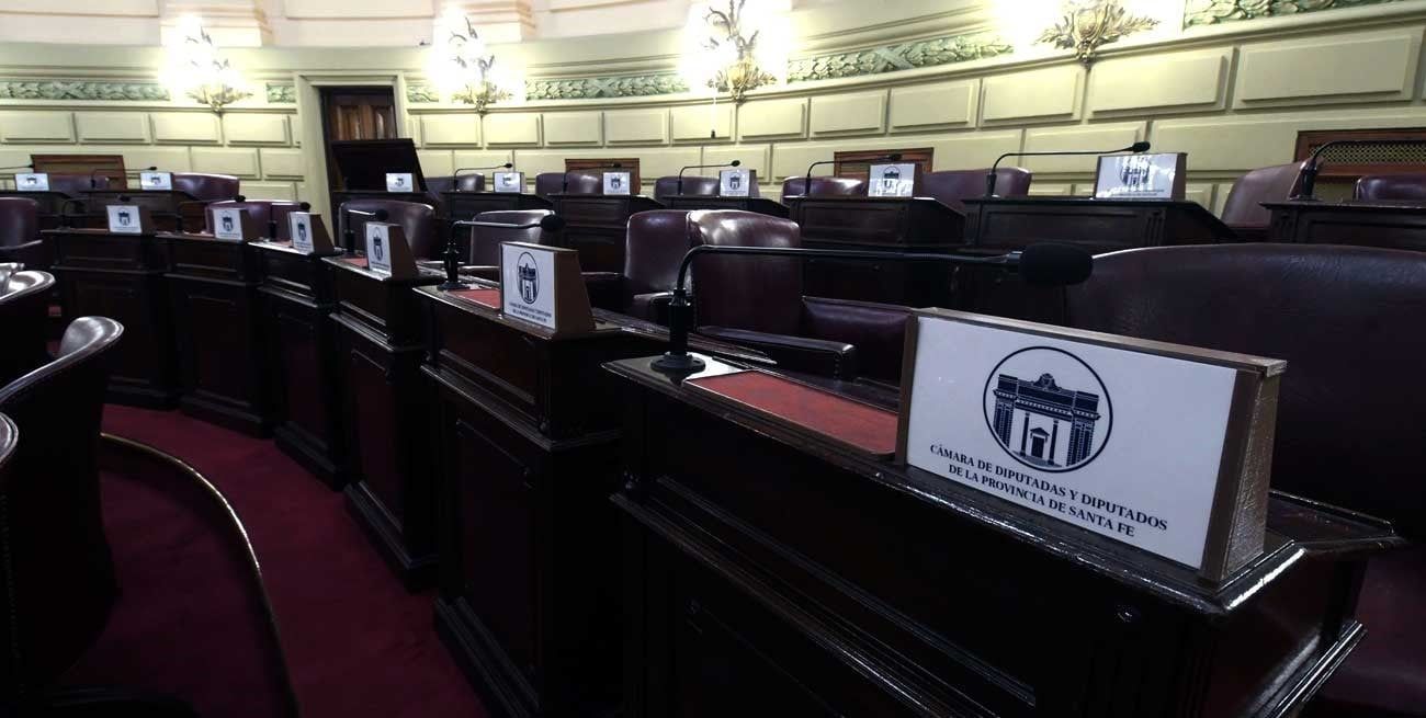 La Cámara de Diputados de Santa Fe. Foto: Guillermo Di Salvatore