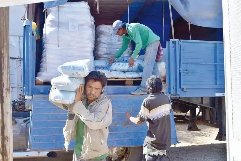 El Gobierno provincial entregó alimentos de 
Nutrifor a la delegación Zonal de María Cristina